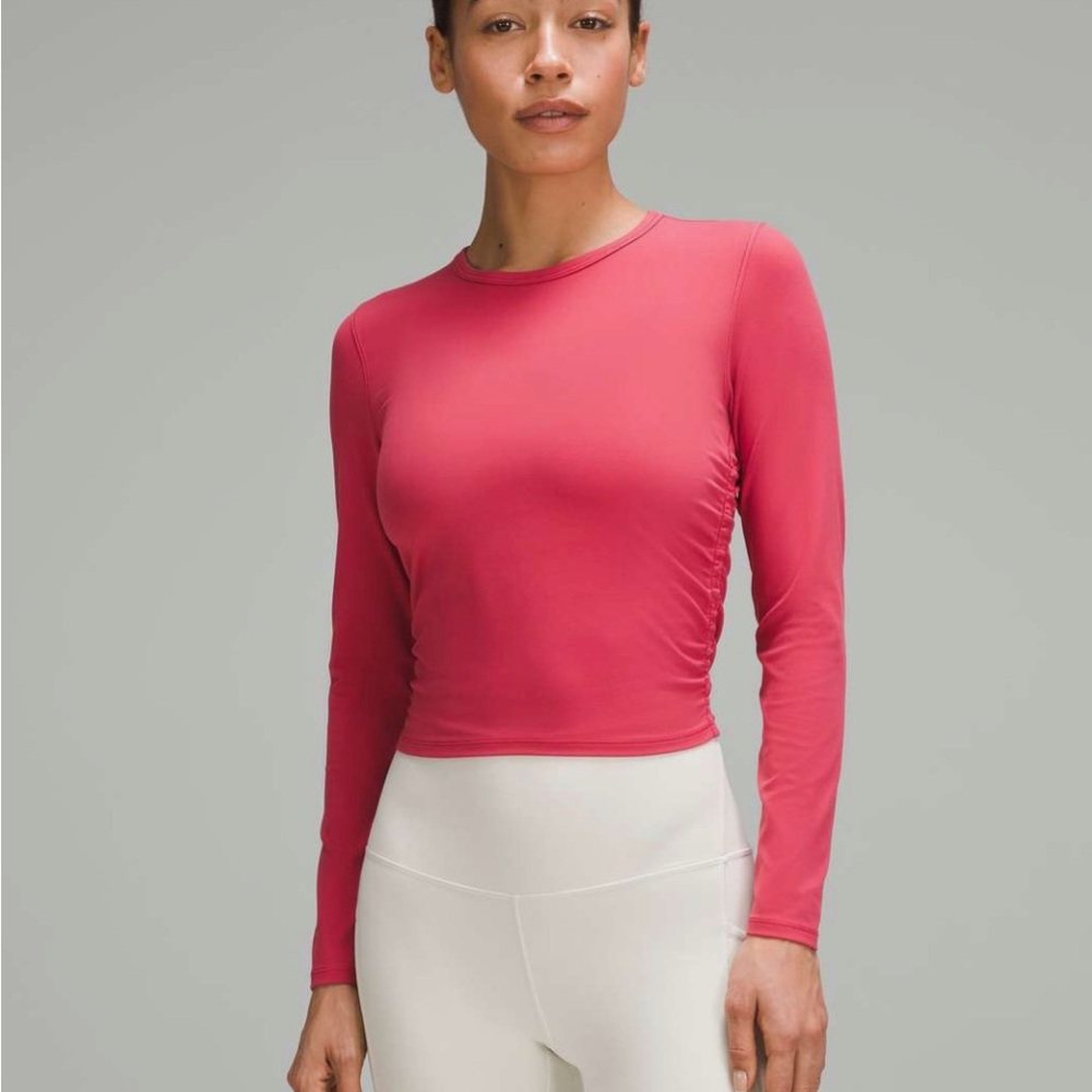 Lululemon All It Takes Nulu Long-Sleeve Shirt
Colour Vintage Rose
Size 6